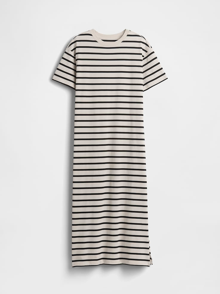 Image number 5 showing, Heavyweight Oversized Maxi T-Shirt Dress