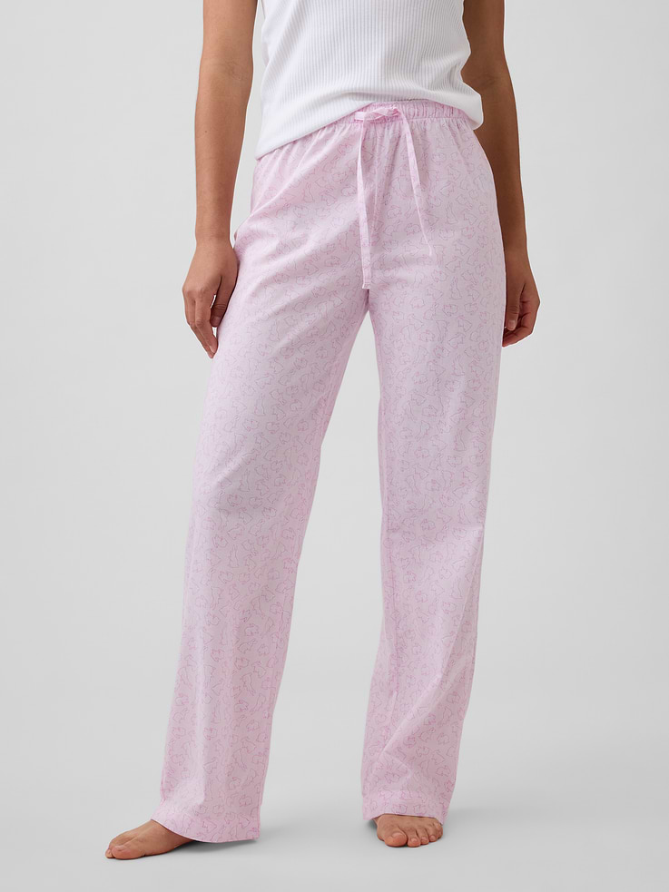 Image number 3 showing, Poplin PJ Pants
