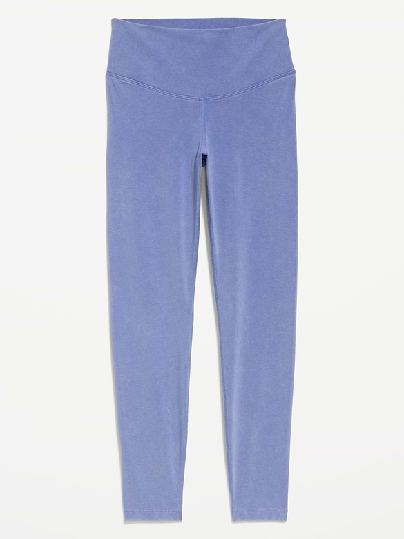 High-Waisted PowerChill 7/8 Cotton Leggings