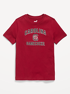 Image number 1 showing, College Graphic Gender-Neutral T-Shirt for Kids