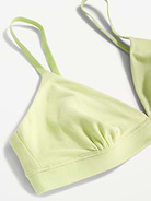 Image number 3 showing, Everyday Cotton Triangle Bralette