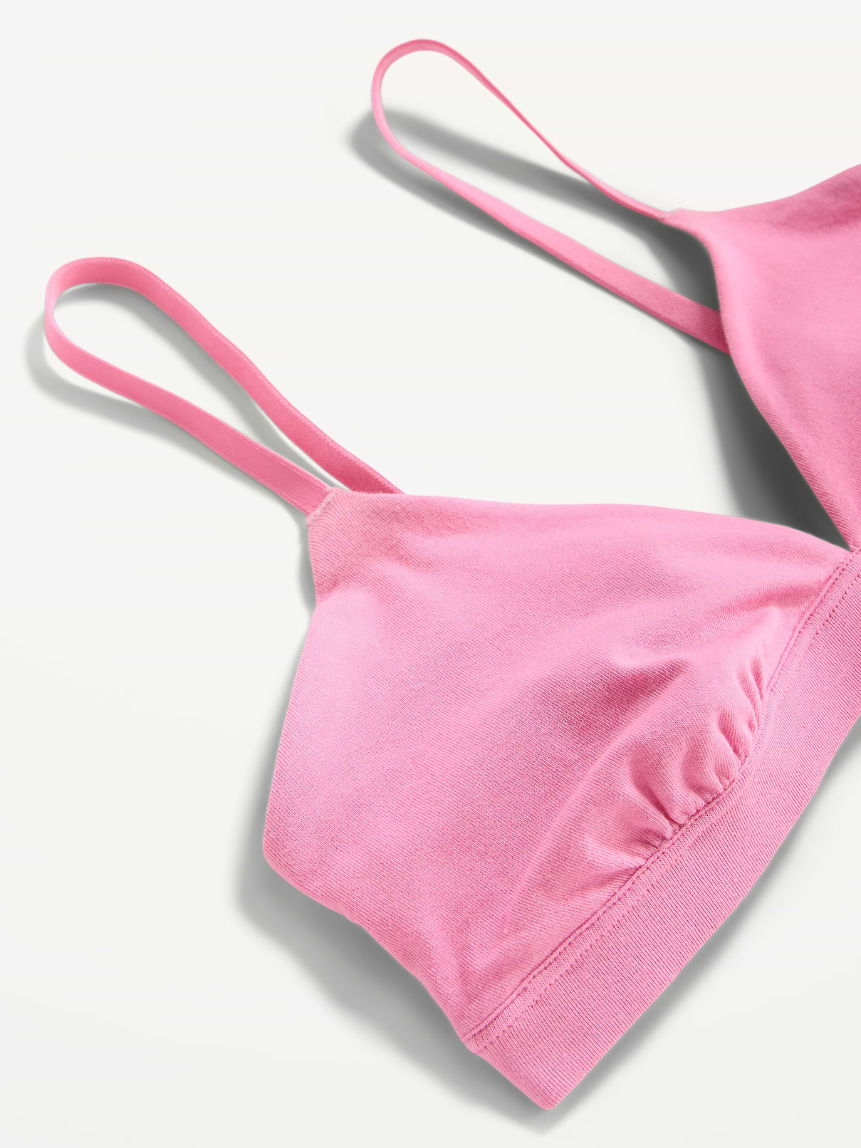 Image number 3 showing, Everyday Cotton Triangle Bralette