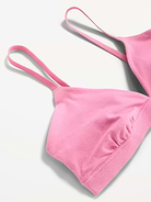 Image number 3 showing, Everyday Cotton Triangle Bralette
