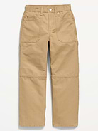 Image number 4 showing, Baggy Carpenter Utility Canvas Pants for Boys