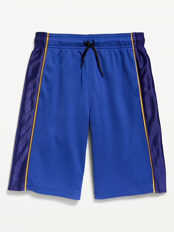Below Knee Baggy Mesh Basketball Shorts for Boys