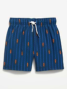 Image number 1 showing, Printed Swim Trunks for Toddler Boys