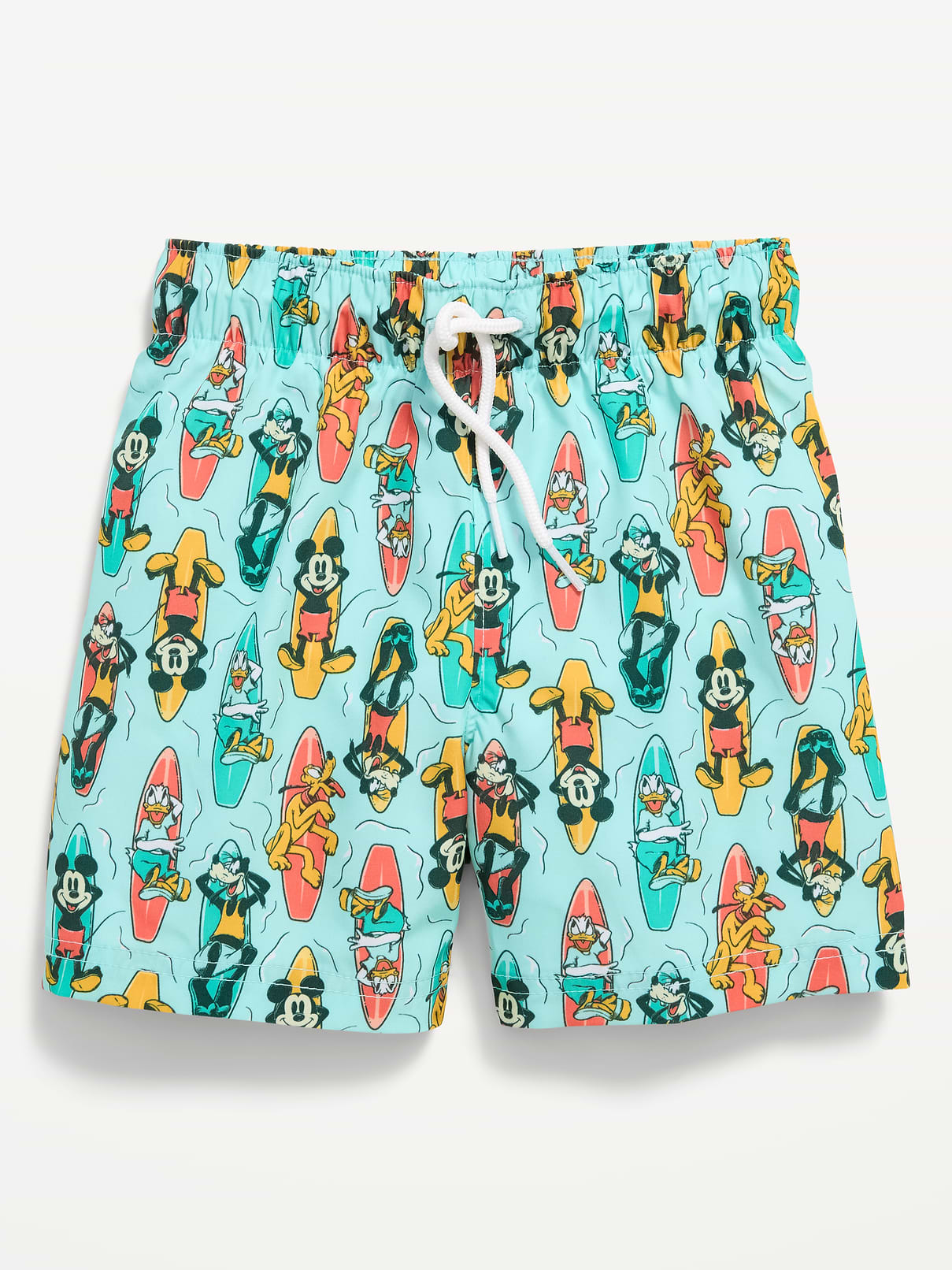 Image number 1 showing, Old Navy x Disney Mickey Mouse Swim Trunks for Toddler Boys