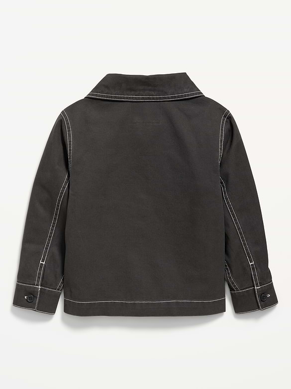 Washed Utility Jacket for Toddler Boys