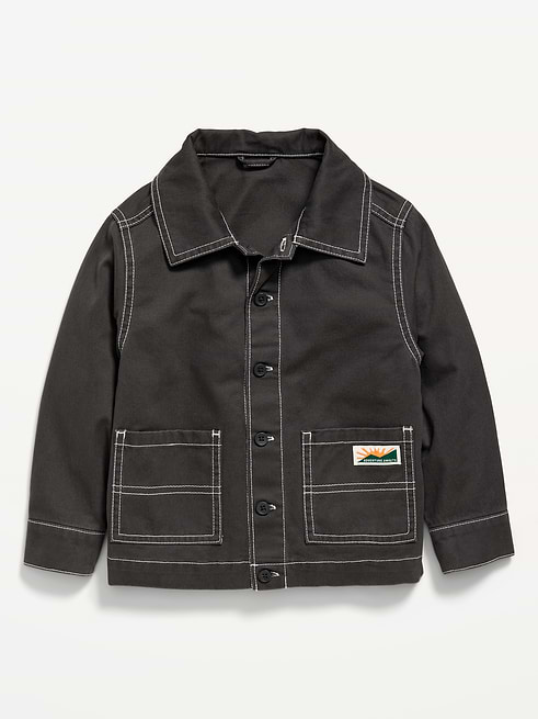 Washed Washed Utility Jacket for Toddler Boys on clearance at Old Navy — 50% off