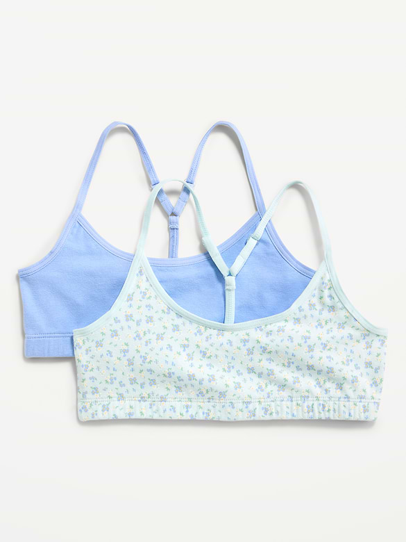 Soutien-gorge camisole dos nageur pour fille (paquet de 2)