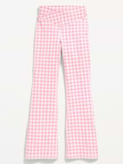 Image number 4 showing, High-Waisted PowerChill Crossover Flared Leggings for Girls