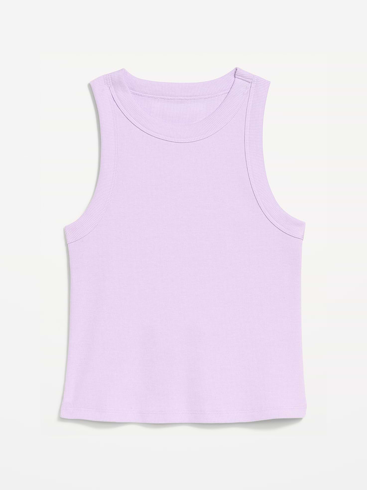 L'image numéro 4 présente Camisole courte moulante