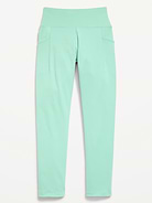 L'image numéro 1 présente Legging StudioSmooth à taille haute longueur 7/8 pour fille