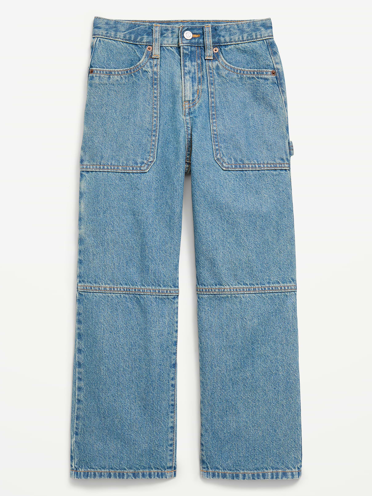 Image number 3 showing, Baggy Carpenter Utility Jeans for Boys