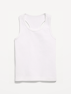 Image number 3 showing, Fitted Seamless Ribbed Racerback Performance Top for Girls
