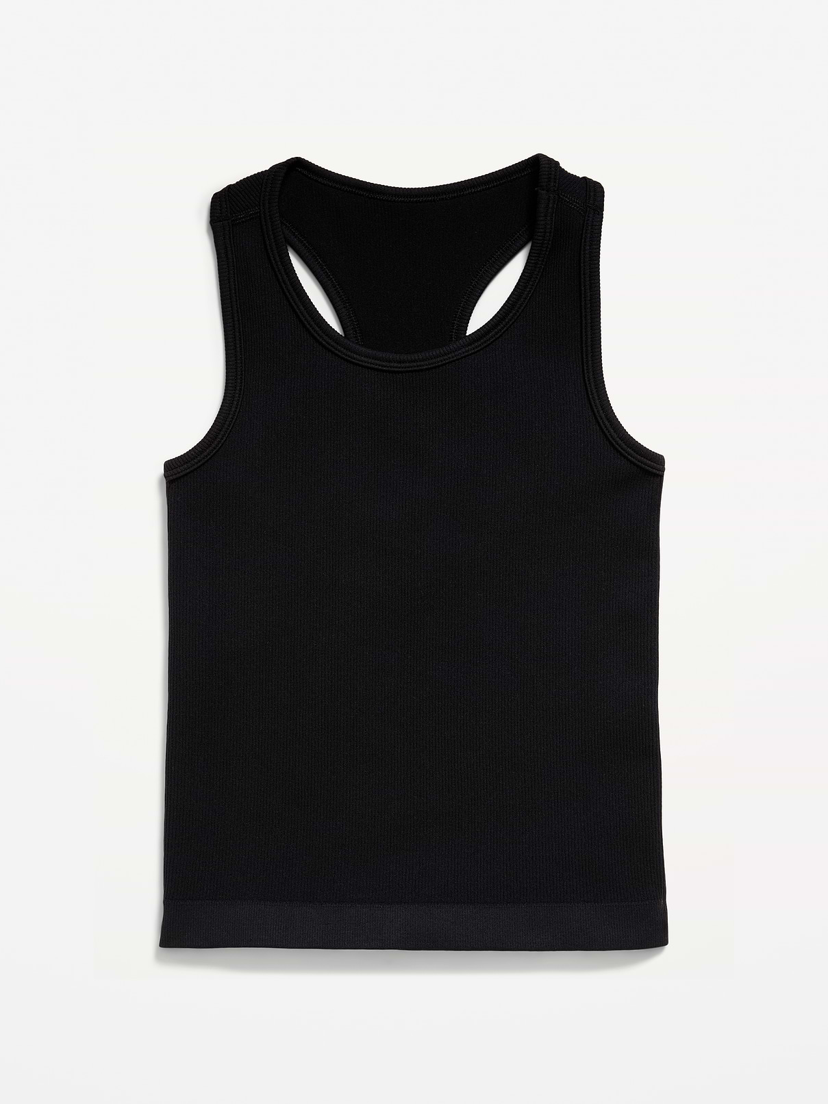 Image number 3 showing, Fitted Seamless Ribbed Racerback Performance Top for Girls