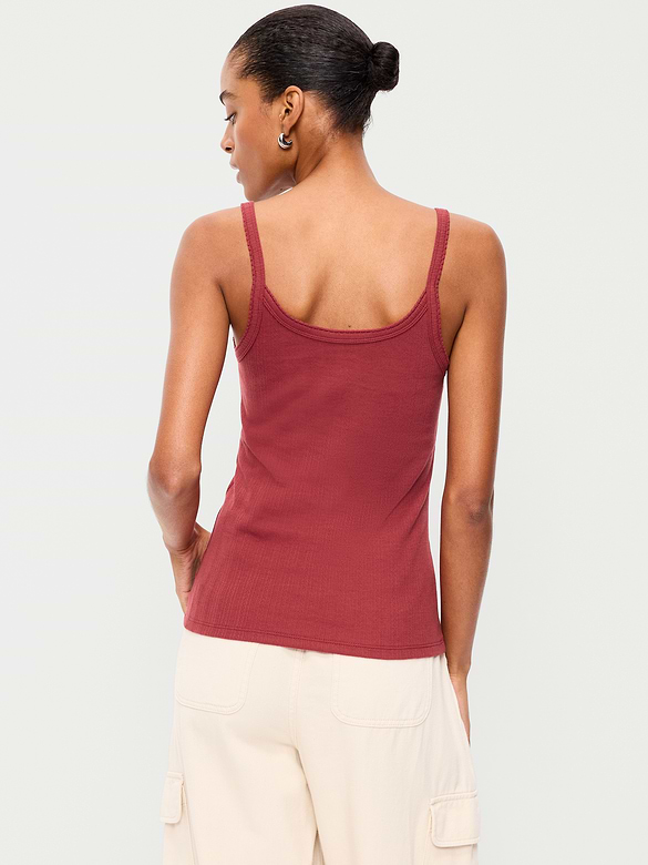 Camisole en tricot pointelle