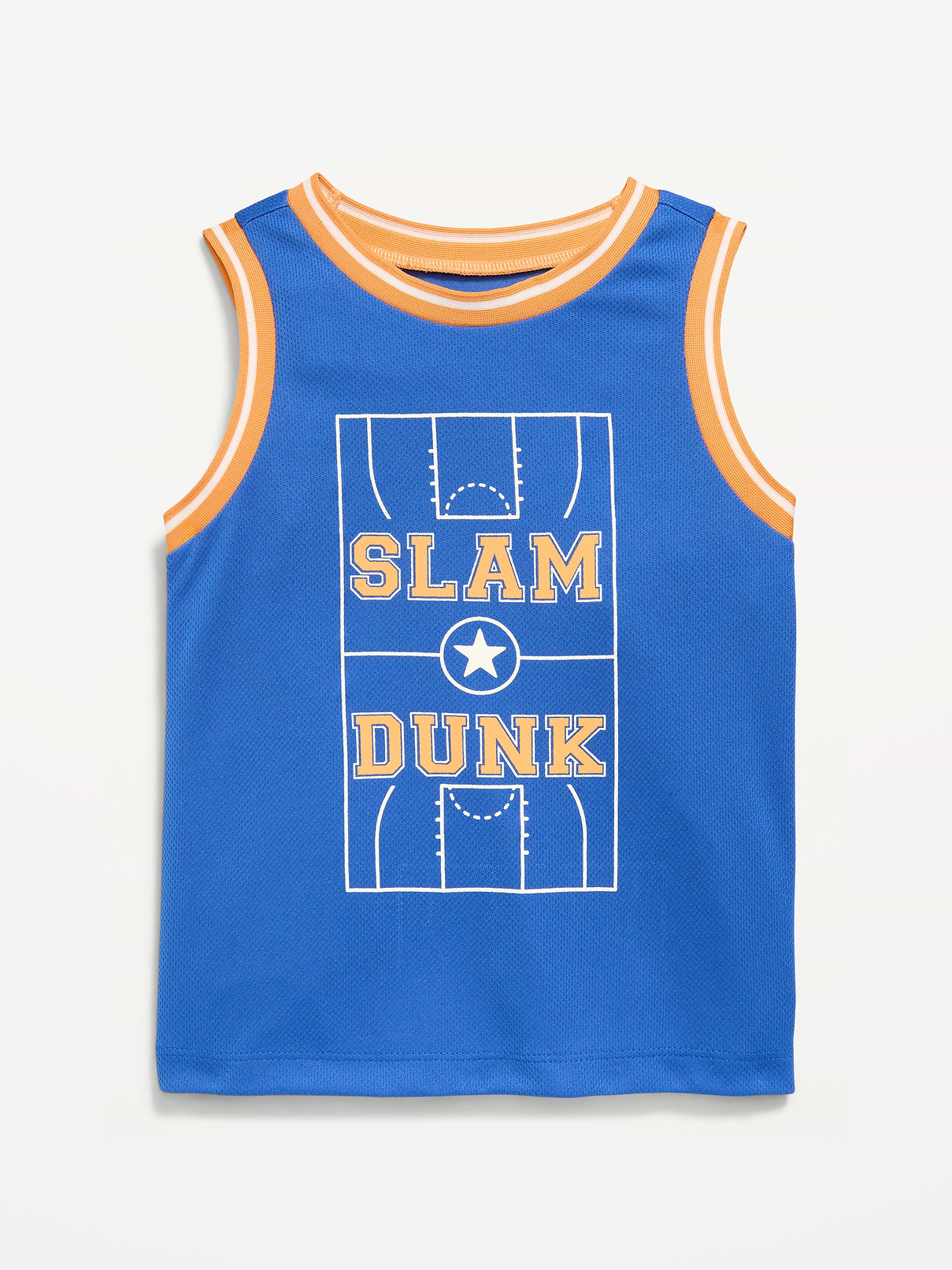 L'image numéro 1 présente Camisole de basketball en maille à imprimé pour tout-petit