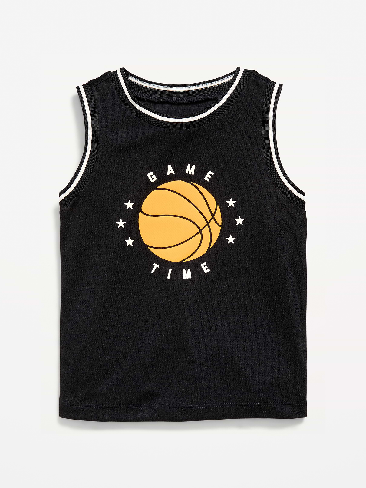 L'image numéro 2 présente Camisole de basketball en maille à imprimé pour tout-petit
