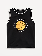 L'image numéro 2 présente Camisole de basketball en maille à imprimé pour tout-petit