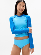 Image number 1 showing, Athleta Girl Mock Neck Rashguard