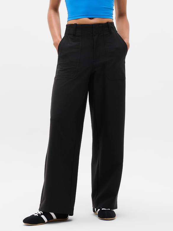 Skyline High Rise Wide Leg Pant