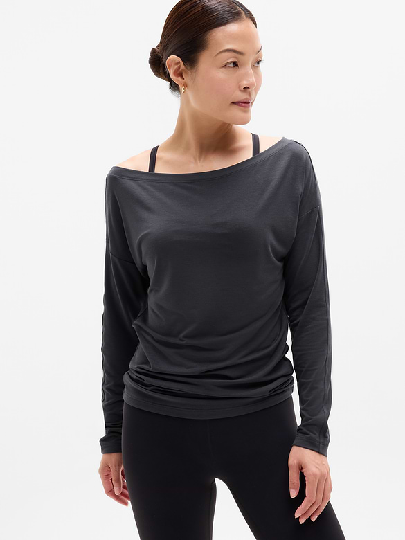 Move With Ease Off The Shoulder Top