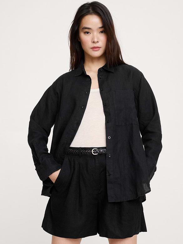 The Oversized Linen Shirt