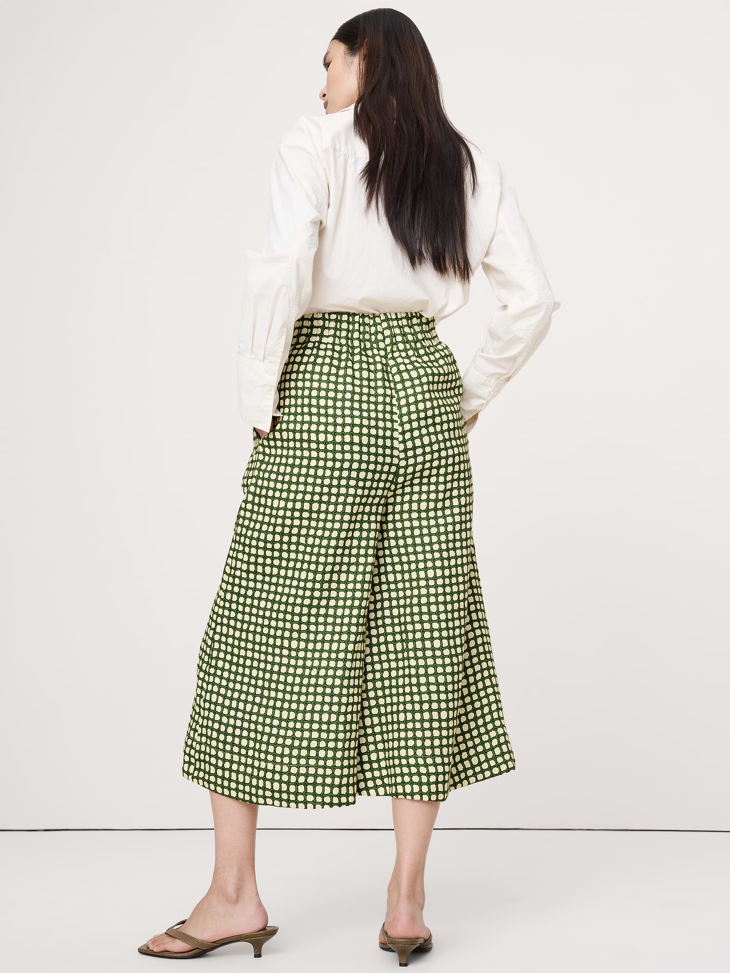 Image number 6 showing, Linen Culotte