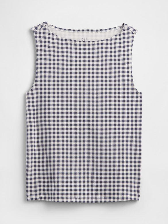 Boatneck Tank Top