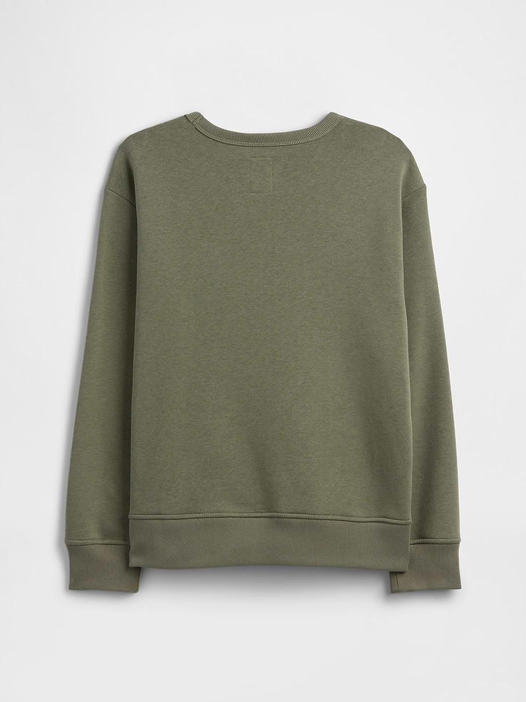 Image number 2 showing, Kids Relaxed Crewneck Graphic Sweatshirt