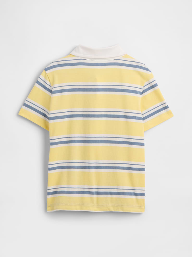Image 2 of 3, babyGap Stripe Rugby Polo Shirt