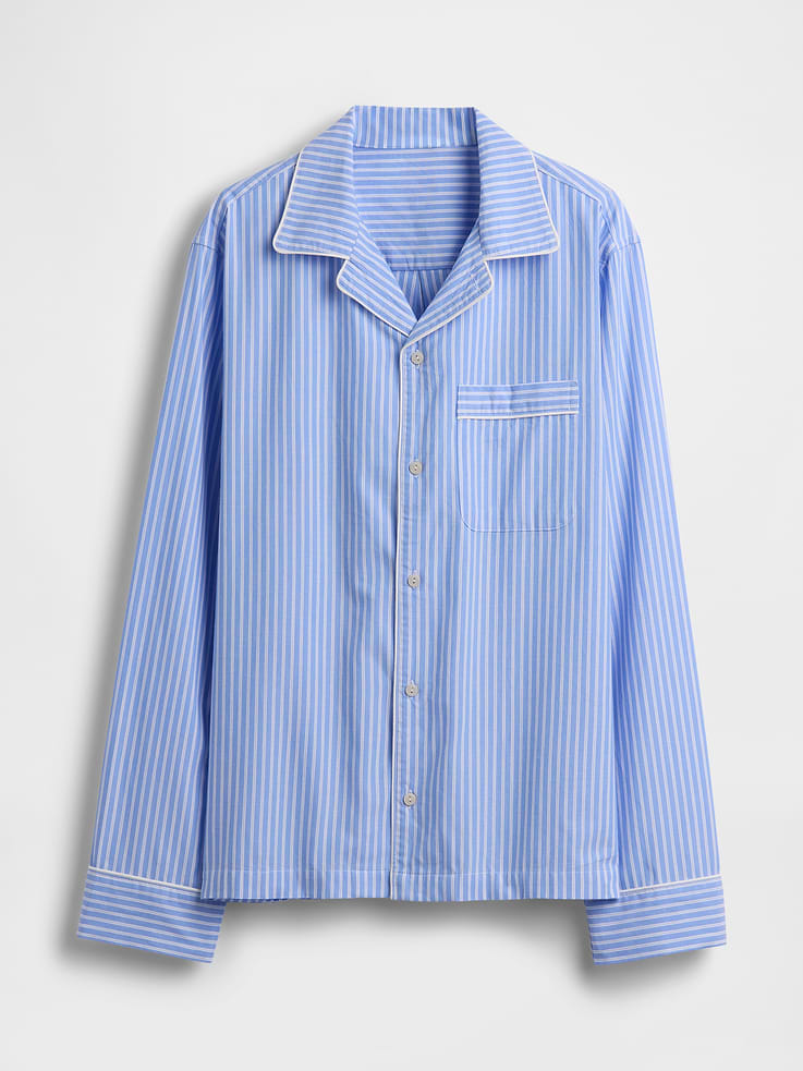 Image number 6 showing, Poplin PJ Shirt