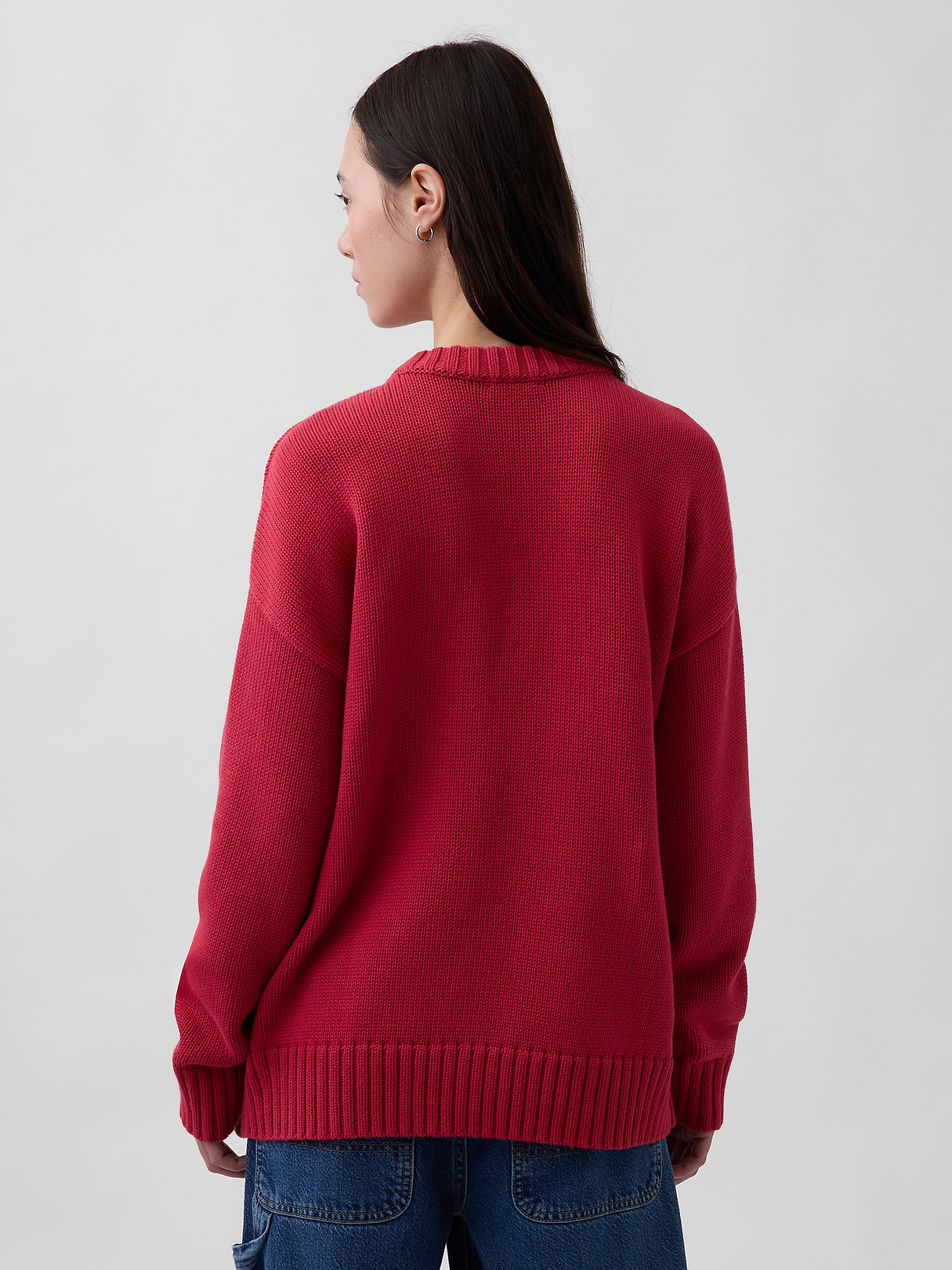 100% Cotton Oversized Sweater | Gap