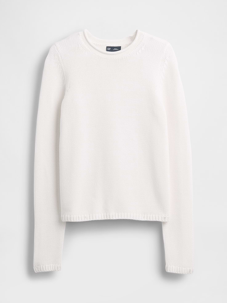 Image number 5 showing, 100% Cotton Rollneck Sweater