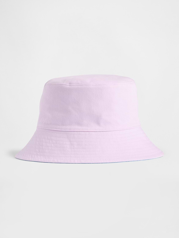 Kids Reversible Denim Bucket Hat
