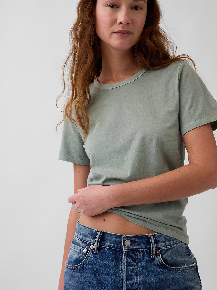 Image number 4 showing, Organic Cotton VintageSoft T-Shirt