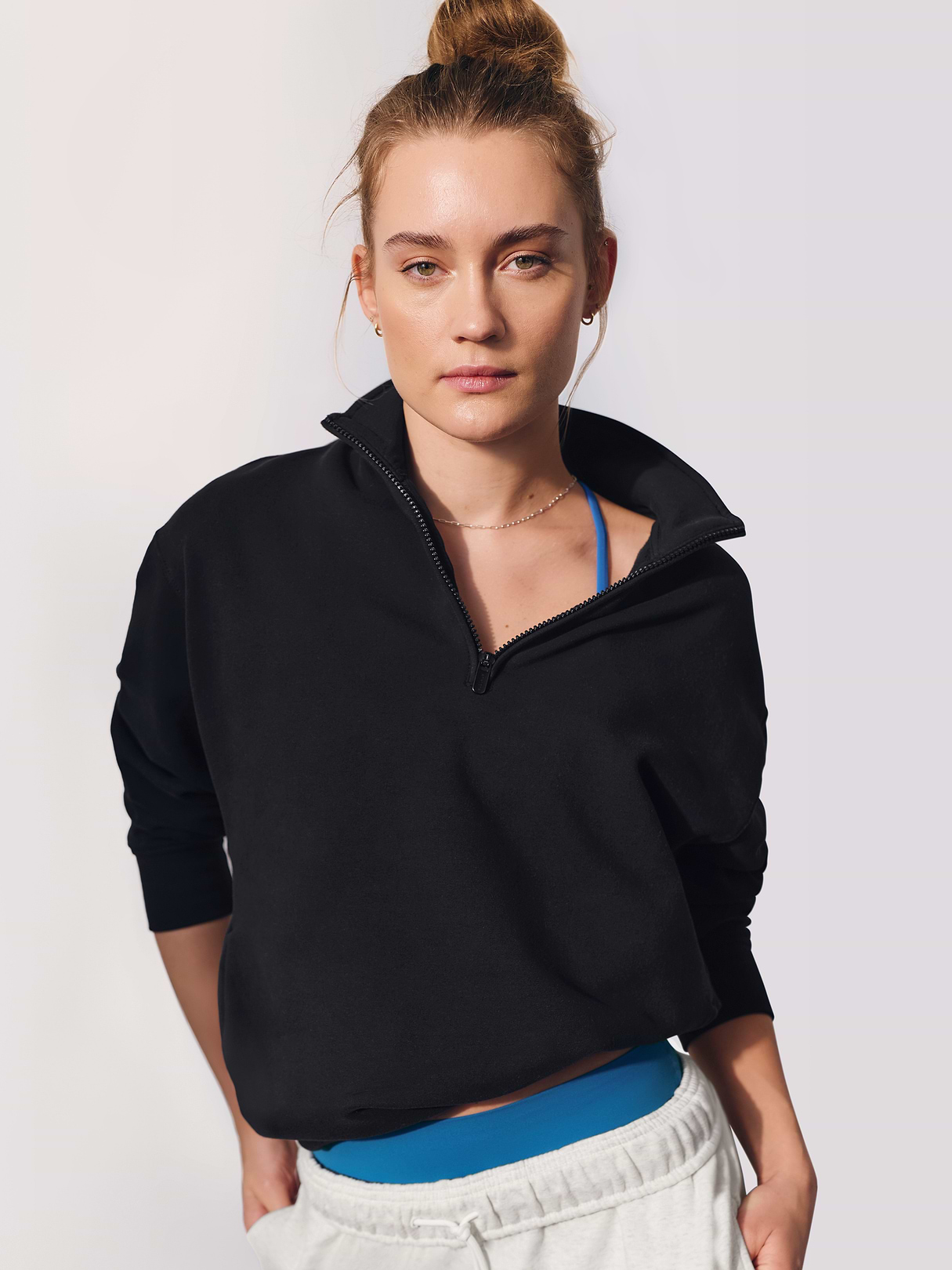 Forever Fleece 1/4 Zip Sweatshirt | Athleta