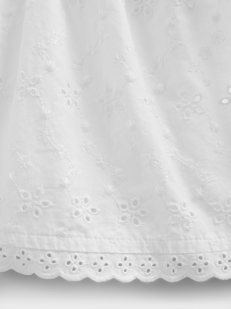Image number 5 showing, Kids Eyelet Foldover Skort