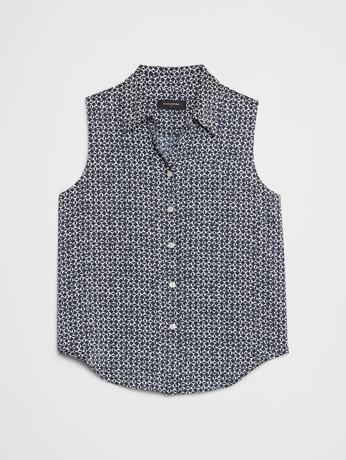 Image number 7 showing, Silky Collared Top