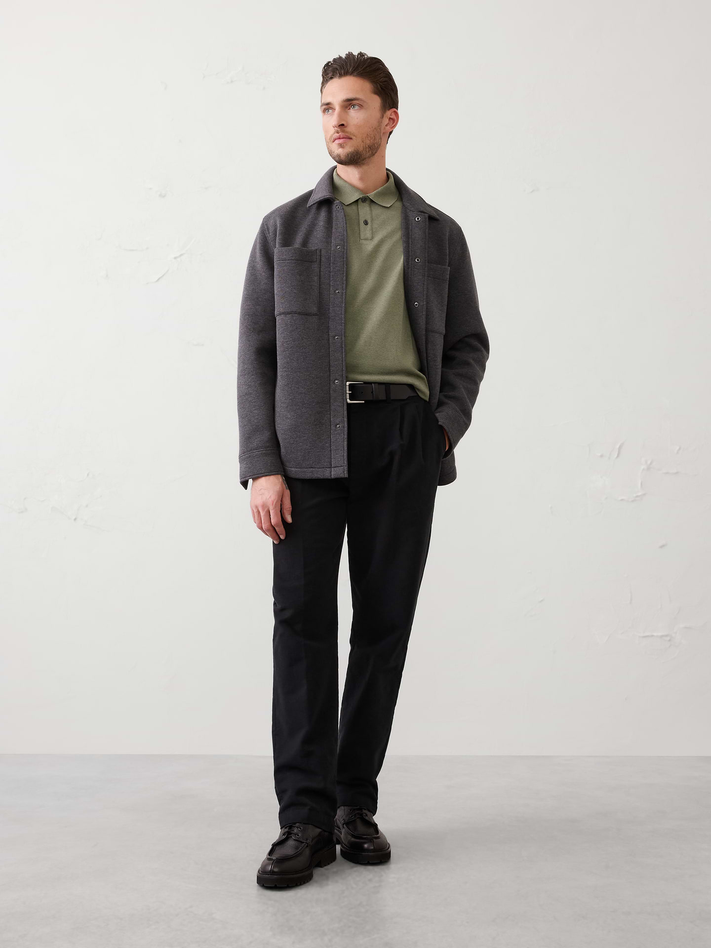 Image number 3 showing, Standard-Fit Luxe Touch Polo