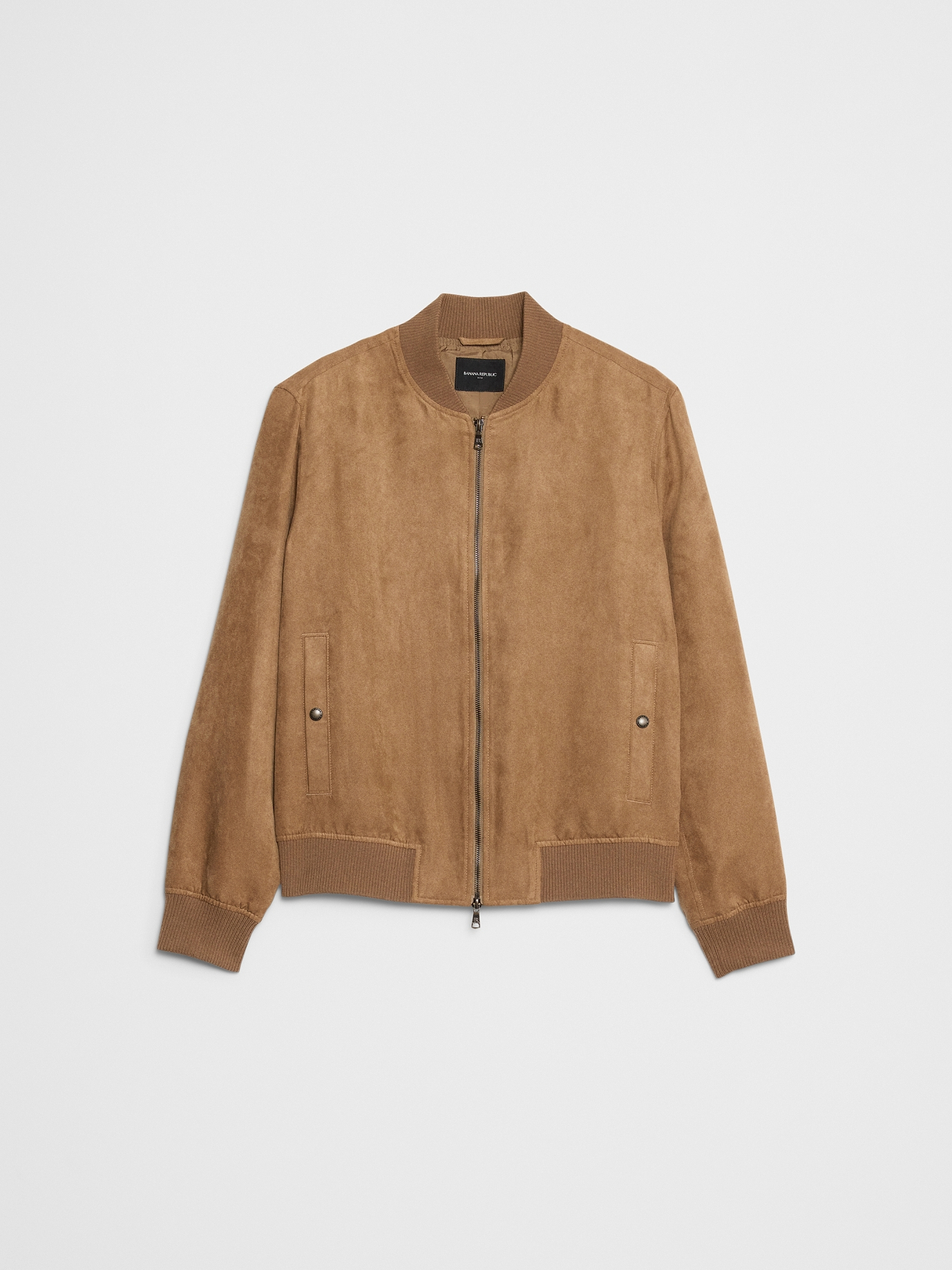 Vegan Suede Bomber | Banana Republic Factory