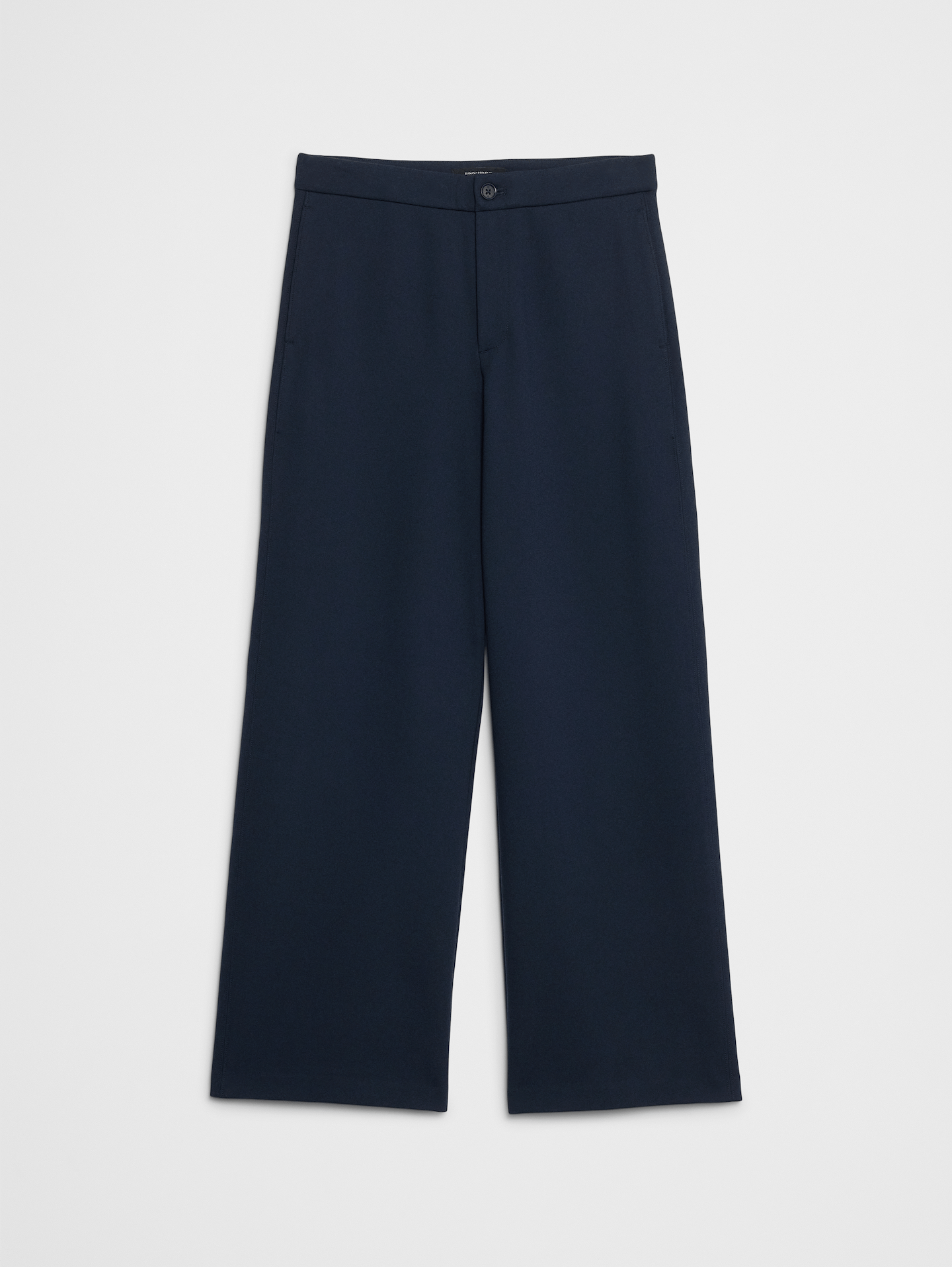 Image number 4 showing, Wide-Leg High-Rise Ponte Pant