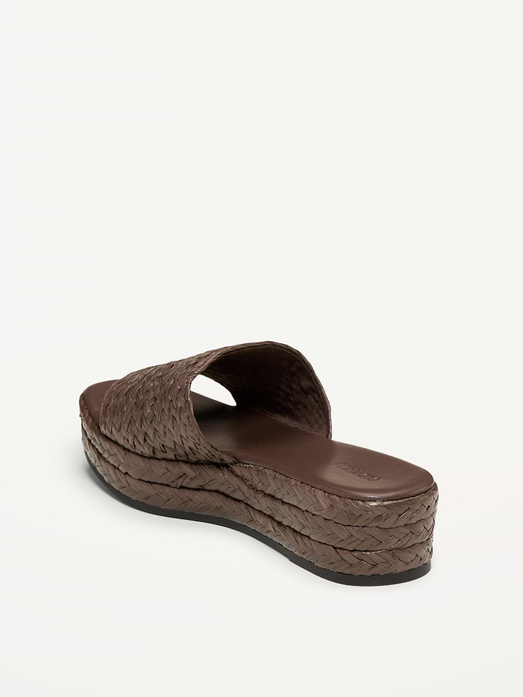 L'image numéro 5 présente Sandales-espadrilles à plateforme