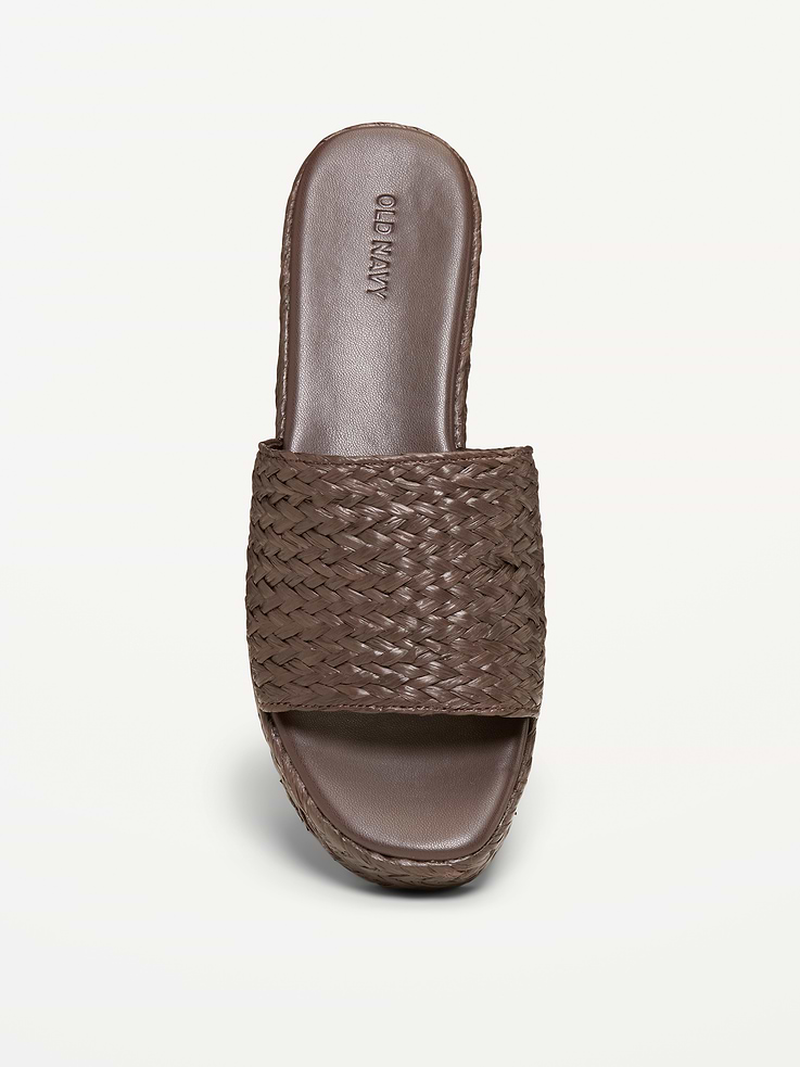 L'image numéro 3 présente Sandales-espadrilles à plateforme