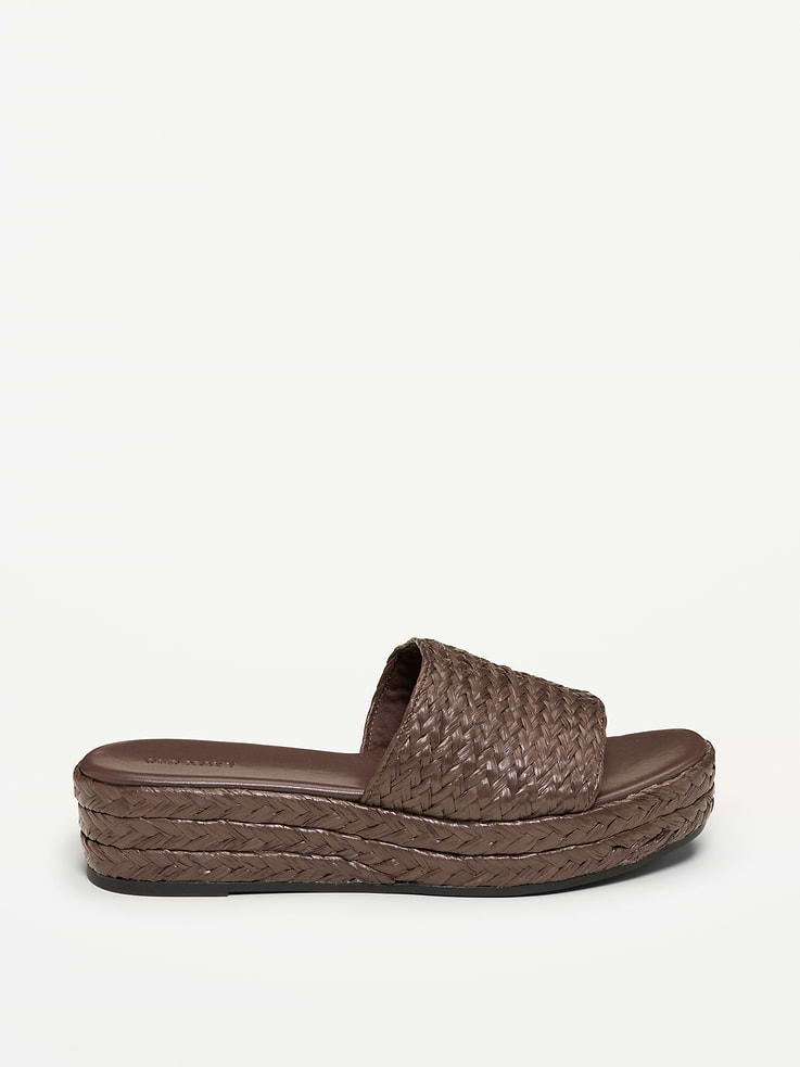 L'image numéro 4 présente Sandales-espadrilles à plateforme