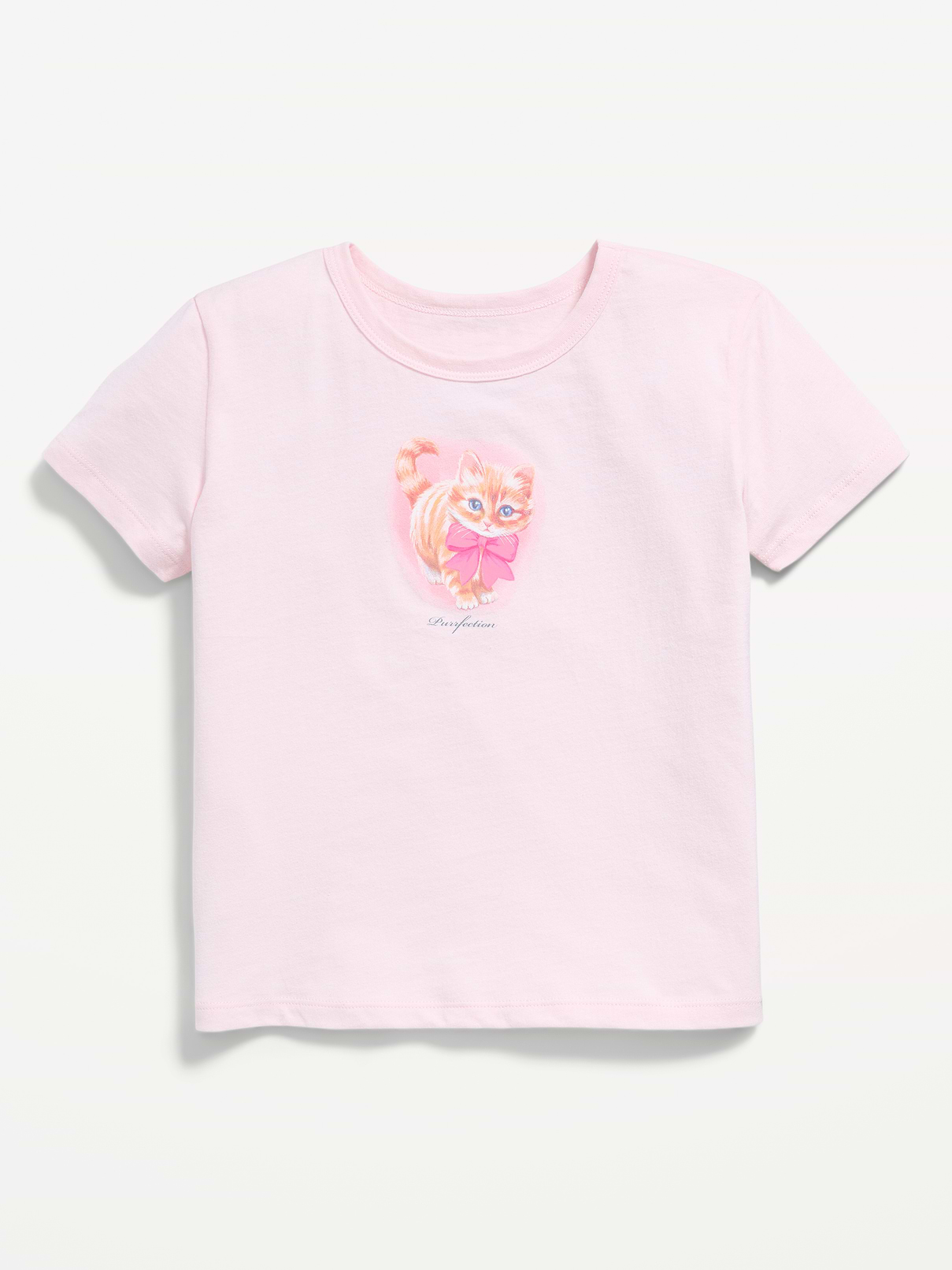 Image number 1 showing, Short-Sleeve Graphic T-Shirt for Girls