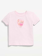 Image number 1 showing, Short-Sleeve Graphic T-Shirt for Girls