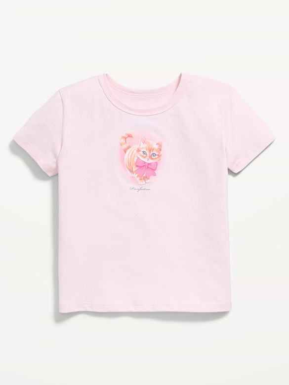 Short-Sleeve Graphic T-Shirt for Girls