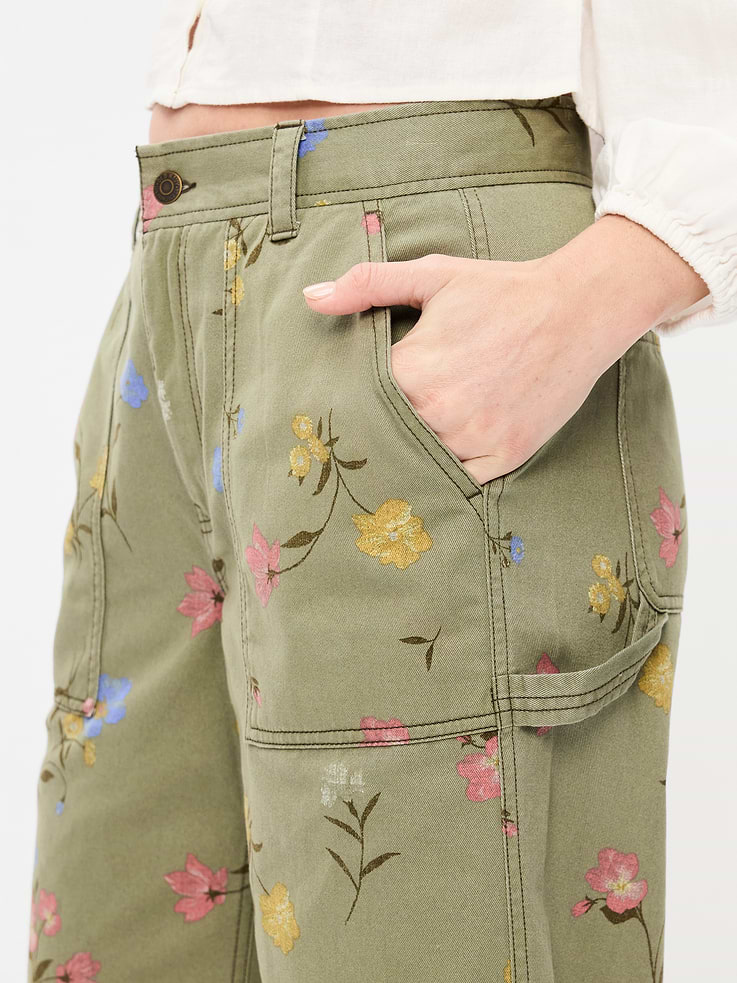 Image number 5 showing, High-Waisted Straight Ankle Pants